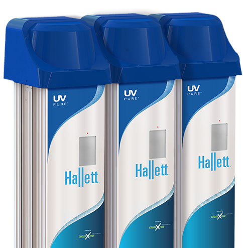 Discover UV Pure Hallett products
