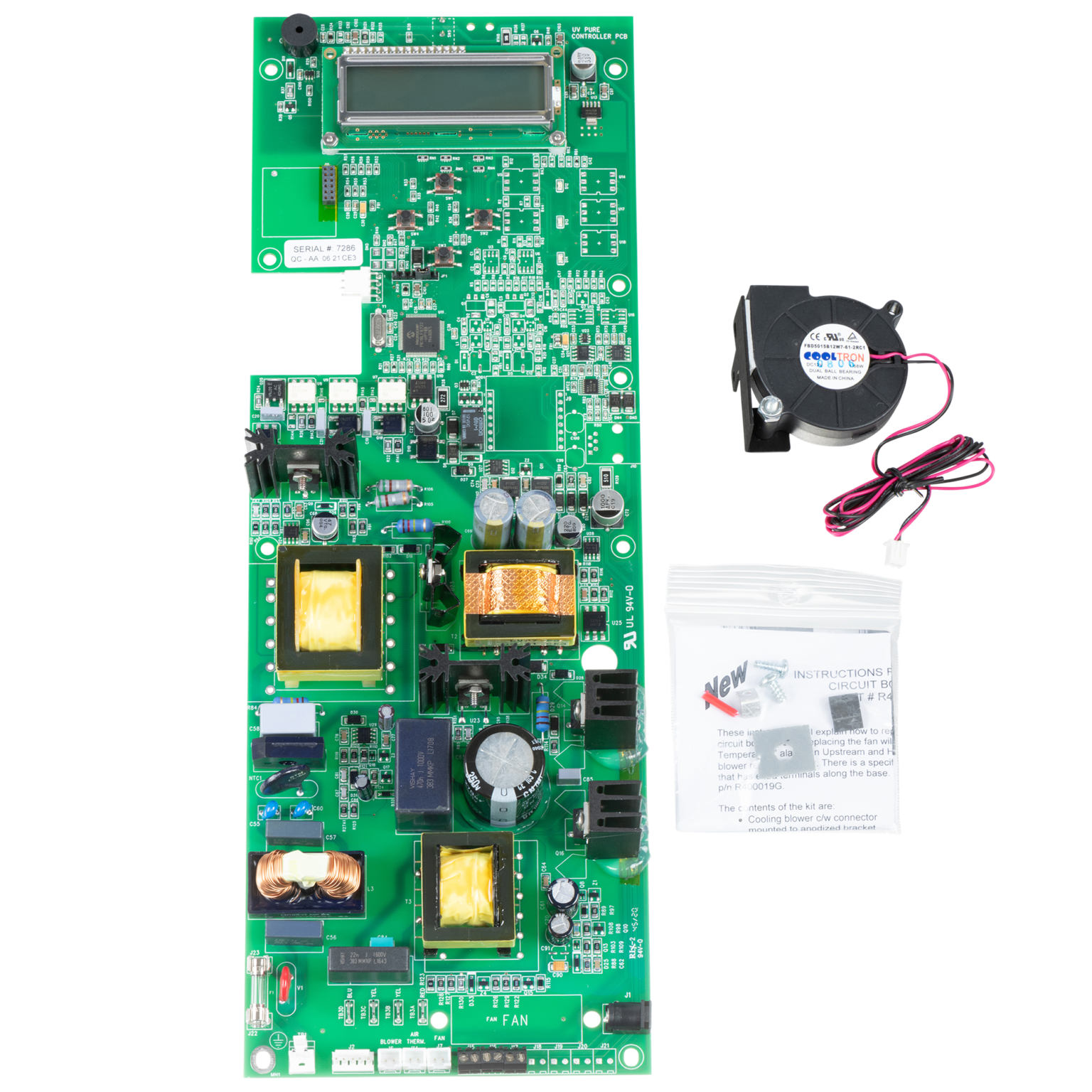 Circuit Board / Ballast Combination Beta Board R400056 UVPure